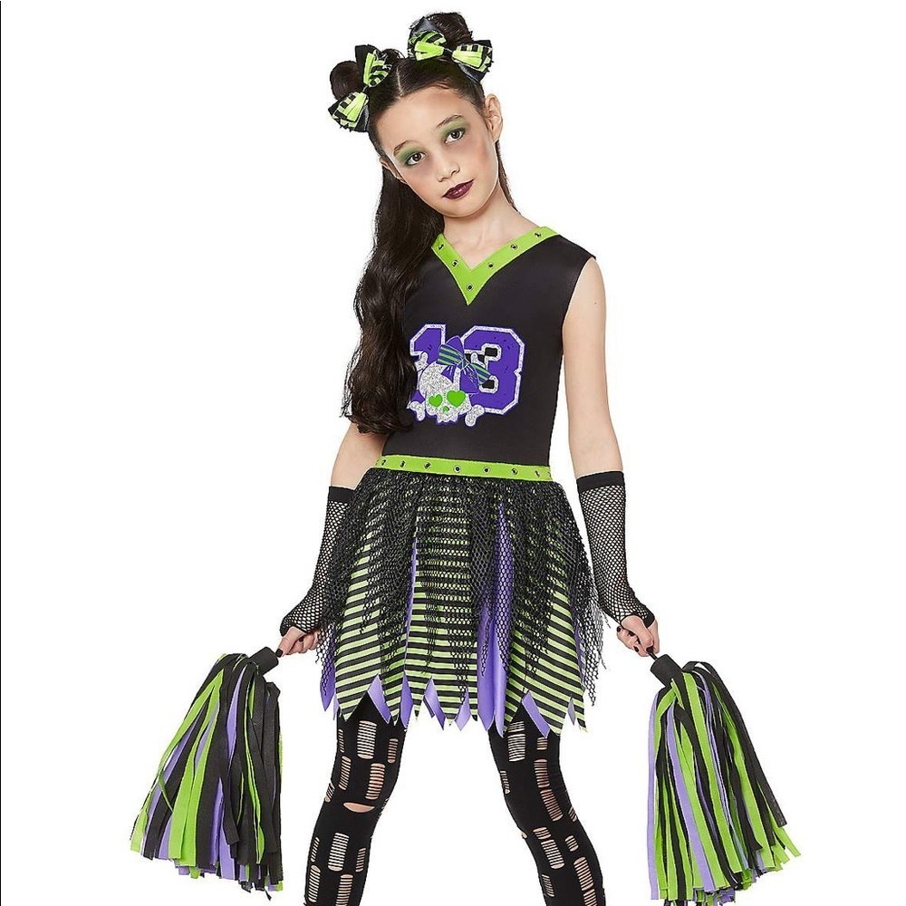Spirit Deadly Cheerleader Girls Costume